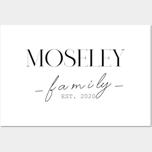 Moseley Family EST. 2020, Surname, Moseley Posters and Art